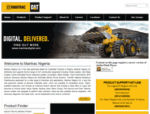 Tablet Screenshot of mantracnigeria.com